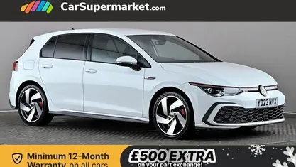 White Used 2023 VW Golf VIII GTI Hatchback | £25,697 (Fair price)
