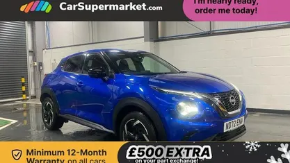 Blue Used 2022 Nissan Juke N-Connecta SUV | £11,897 (Fair price)