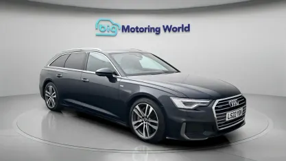 Used Audi A6 S-Line 299 HP (219 kW) 2022 Blue Estate