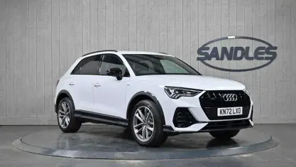 Used Audi Q3 Black Edition 200 HP (147 kW) 2022 White SUV