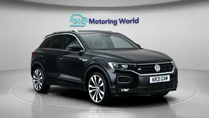 Used VW T-Roc R-line 150 HP (110 kW) 2020 Black SUV