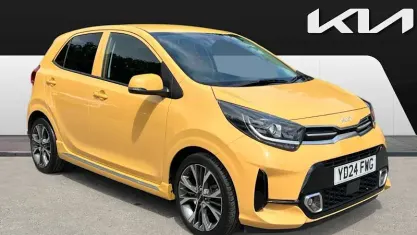 Used Kia Picanto GT-Line 67 HP (49 kW) 2024 Yellow Hatchback