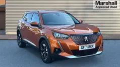 Orange Used 2021 Peugeot 2008 Allure Premium SUV | £13,950 (Fair price)