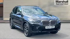 Grey Used 2022 BMW X3 M Sport SUV | £30,810 (Fair price)