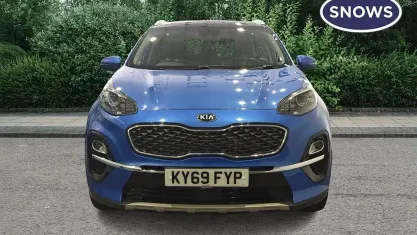 Used Kia Sportage 136 HP (100 kW) 2019 Blue SUV