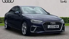 Blue Used 2023 Audi A4 S-Line Sedan | £24,457 (Fair price)