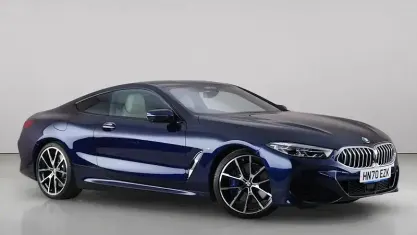 Used BMW 840 340 HP (250 kW) 2020 Blue Coupe
