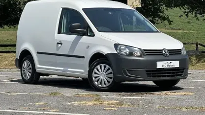 Used VW Caddy Startline 102 HP (75 kW) 2014 White MPV