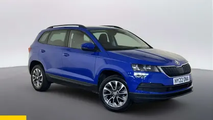 Used Skoda Karoq SE Drive 150 HP (110 kW) 2021 Blue SUV
