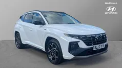 Atlas white Used 2022 Hyundai Tucson N Line SUV | £22,356 (Fair price)