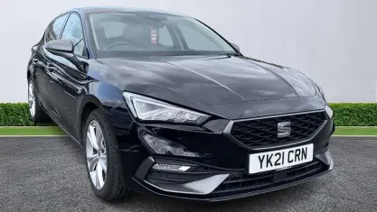 Used Seat Leon FR 150 HP (110 kW) 2021 Black Hatchback