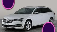 White Used 2021 Skoda Superb SE L Estate | £17,070 (Fair price)