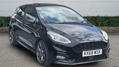 Used Ford Fiesta ST-Line 140 HP (102 kW) 2019 Black Hatchback