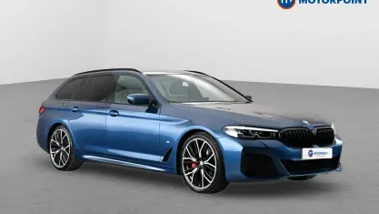 Used BMW 520 M Sport 184 HP (135 kW) 2022 Blue Sedan