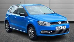 Blue Used 2015 VW Polo Design Hatchback | £7,490 (Fair price)