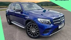 Blue Used 2018 Mercedes GLC250 AMG line SUV | £20,500 (Fair price)