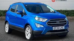 Blue Used 2022 Ford Ecosport Titanium SUV | £11,998 (Fair price)