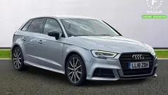 Silver Used 2018 Audi A3 Sportback Black Edition Hatchback | £18,799 (Fair price)