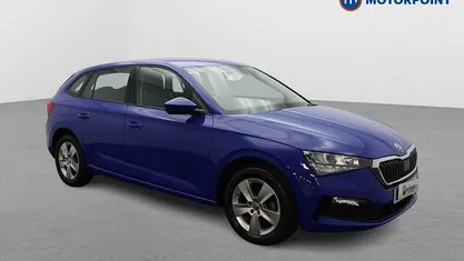 Blue Used 2022 Skoda Scala SE Hatchback | £13,799 (Fair price)