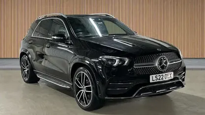 Used Mercedes GLE450 AMG AMG line 367 HP (269 kW) 2022 Black SUV