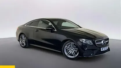 Used Mercedes E220 AMG line 194 HP (142 kW) 2020 Black Coupe