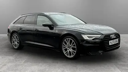 Used Audi A6 Black Edition 204 HP (150 kW) 2022 Black Estate