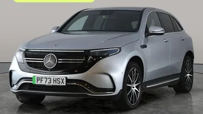 Used Mercedes EQC400 AMG line 300 kW (408 HP) 2023 Silver SUV