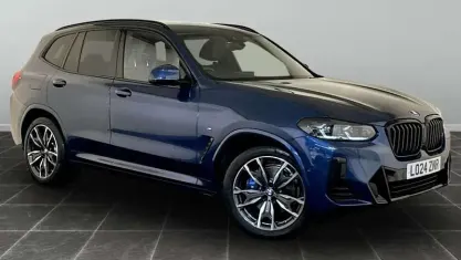 Used BMW X3 M Sport 184 HP (135 kW) 2024 Blue SUV