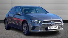 Mountain grey Used 2021 Mercedes A180 Executive Hatchback | £21,795 (Fair price)