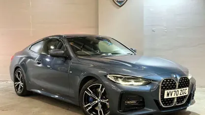 Used BMW 430 M Sport 258 HP (189 kW) 2021 Blue Coupe
