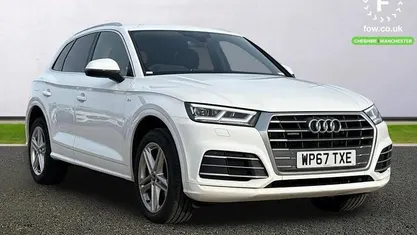 Used Audi Q5 S-Line 190 HP (139 kW) 2017 White SUV