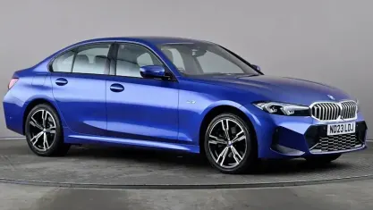 Used BMW 330e M Sport 292 HP (214 kW) 2023 Blue Sedan