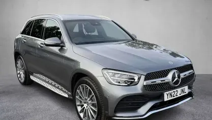 Used Mercedes GLC220 AMG line 194 HP (142 kW) 2022 Grey SUV