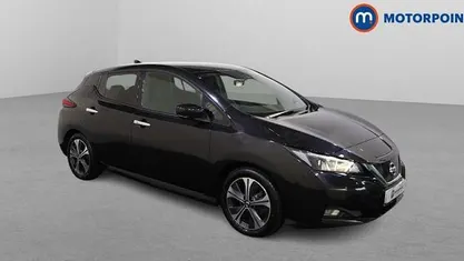 Used Nissan Leaf 110 kW (150 HP) 2021 Black Hatchback