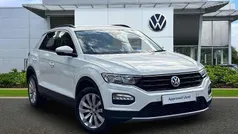 Pure white Used 2020 VW T-Roc SE SUV | £14,851 (Fair price)