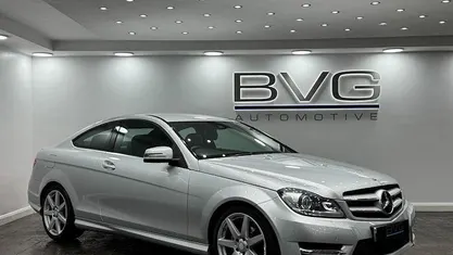 Used Mercedes C180 Sport Edition 156 HP (114 kW) 2014 Silver Coupe