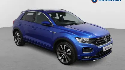 Używany VW T-Roc R-line 150 KM (110 kW) 2021 Niebieski SUV
