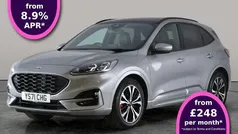 Silver Used 2021 Ford Kuga ST-Line X SUV | £17,662 (Fair price)