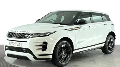 Begagnad Land Rover Range Rover evoque R-Dynamic 166 HK (122 kW) 2022 Vit SUV