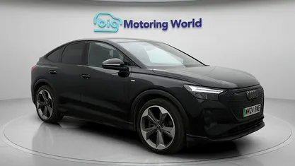 Black Used 2024 Audi Q4 Sportback e-tron Black Edition SUV | £32,800 (Fair price)