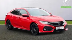 Red Used 2019 Honda Civic Sport Plus Hatchback | £16,399 (Fair price)
