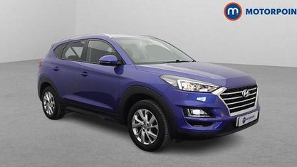 Używany Hyundai Tucson SE 177 KM (130 kW) 2019 Niebieski SUV