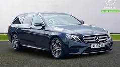 Blue Used 2018 Mercedes E220 AMG Line Premium Estate | £19,199 (Fair price)