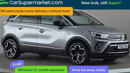 Used Vauxhall Crossland Ultimate 131 HP (96 kW) 2021 Grey SUV