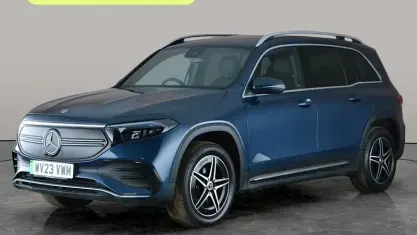 Used Mercedes EQB350 AMG line 214 kW (292 HP) 2023 Blue SUV