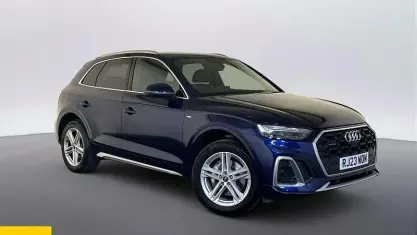 Used Audi Q5 S-Line 299 HP (219 kW) 2023 Blue SUV