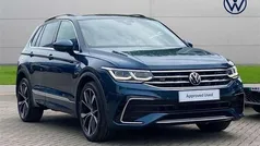 Blue Used 2021 VW Tiguan R-line SUV | £27,669 (Fair price)