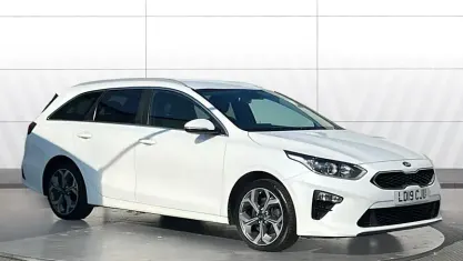 Used Kia Ceed Sportswagon 116 HP (85 kW) 2019 White Estate