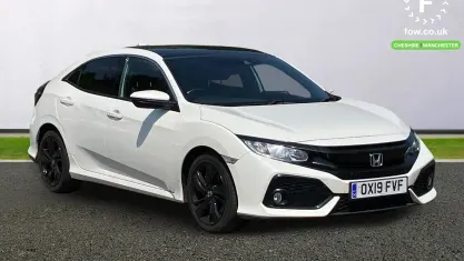 Used Honda Civic EX 120 HP (88 kW) 2019 White Hatchback