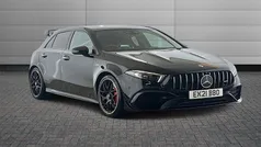 Black Used 2021 Mercedes A45 AMG Hatchback | £39,495 (Fair price)